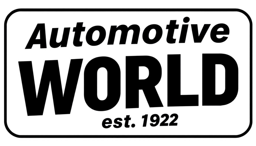 Automotive World logo est. 1992 in bold black font