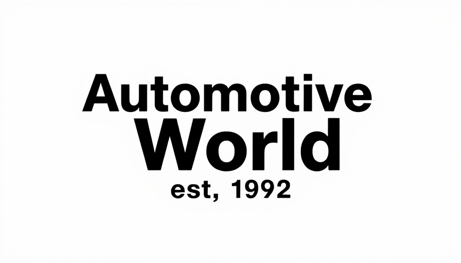 Automotive World logo with 'est. 1992' in bold black text.