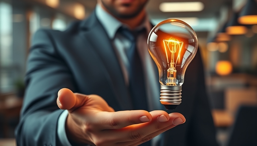 Innovative strategies for increasing brand awareness concept with light bulb.