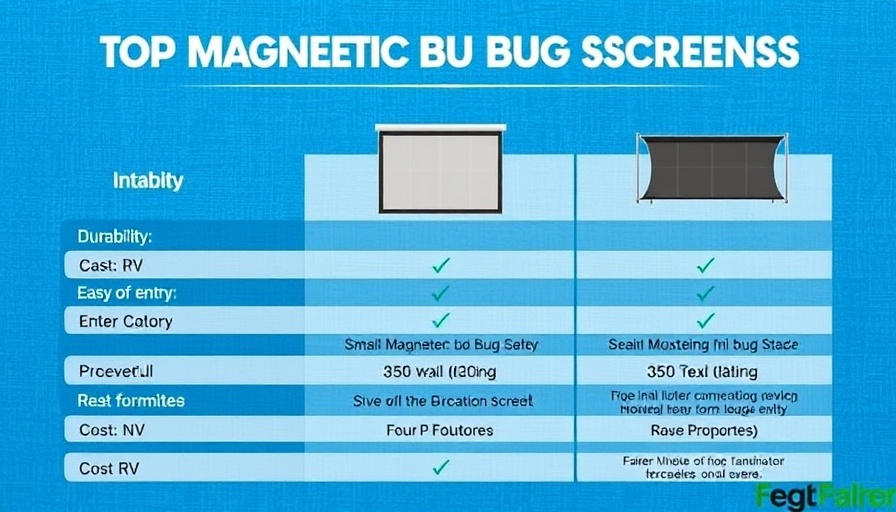 Comparison of top RV magnetic bug screens