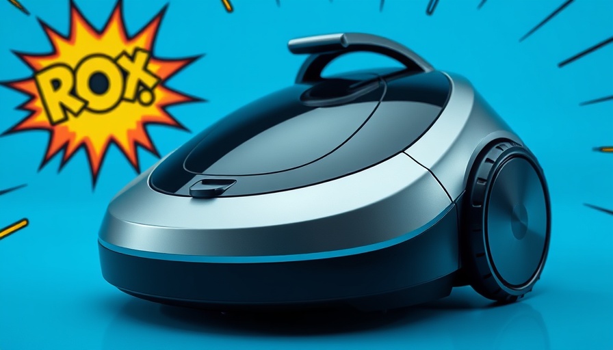 Matic Robot Vacuum Review on vibrant pop art background
