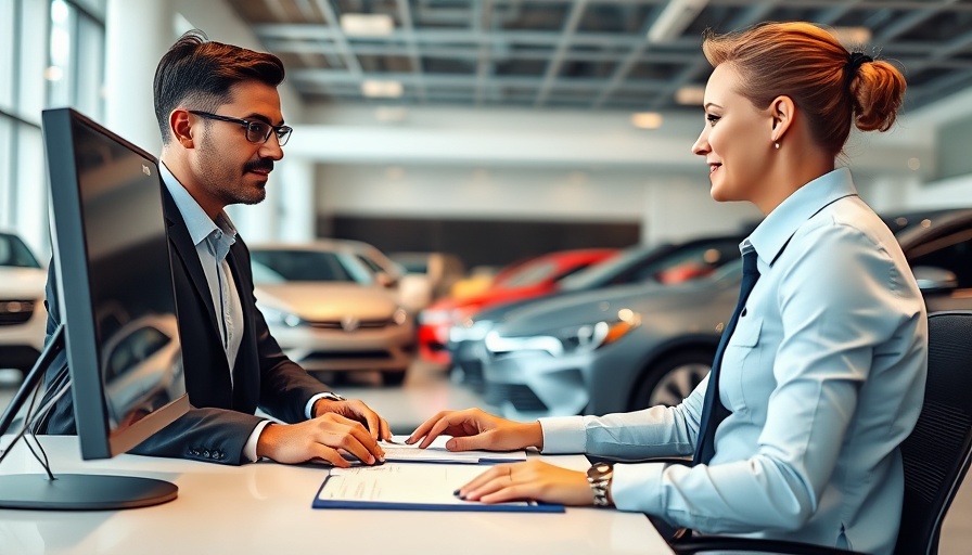 Cost-savings at car dealerships through software in action.