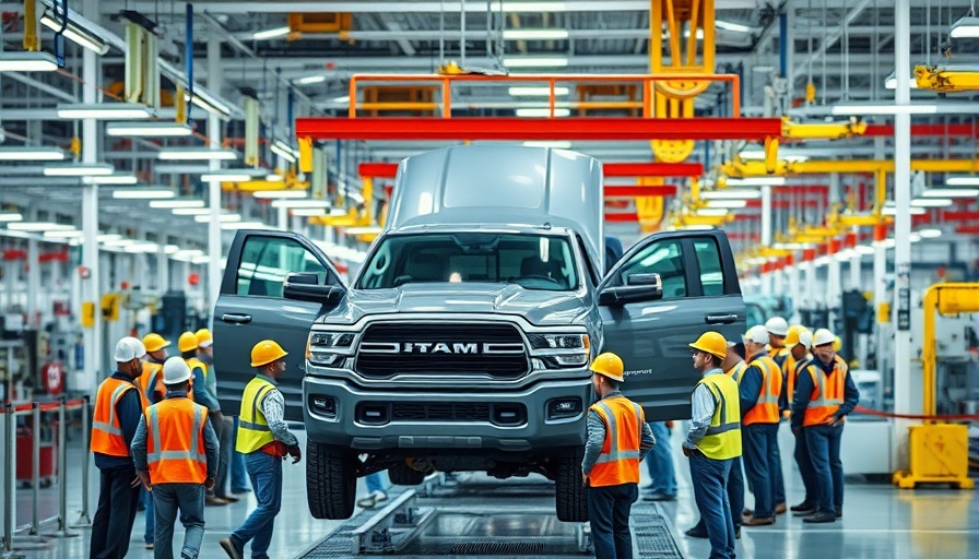 Ford Made in America Strategy showcasing factory assembly line