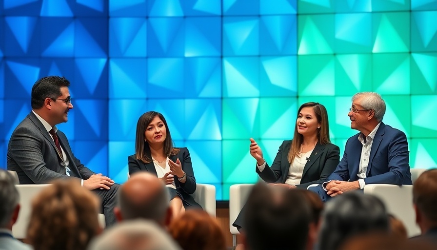 Panel discussing guest article submission at Digital Dealer event