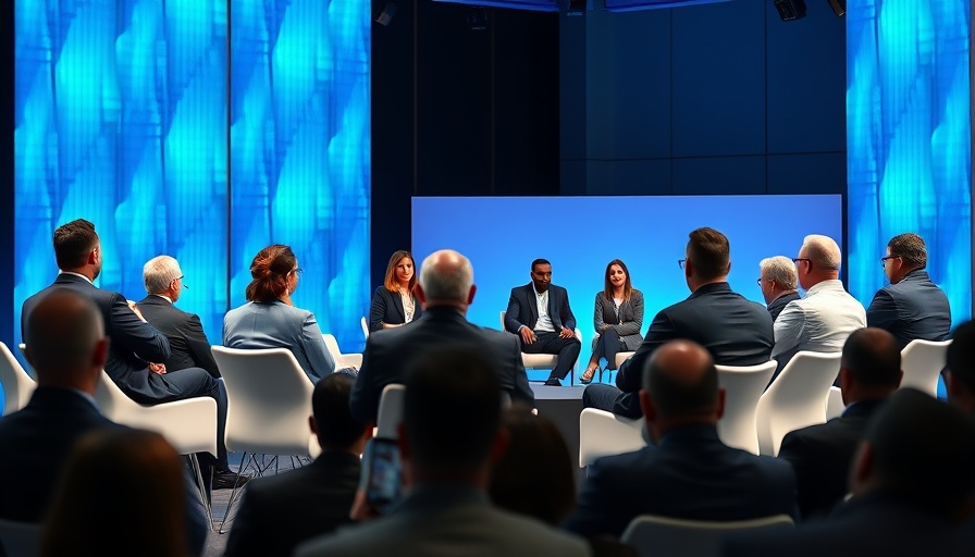 Panel discussion at Digital Dealer conference with professional speakers.
