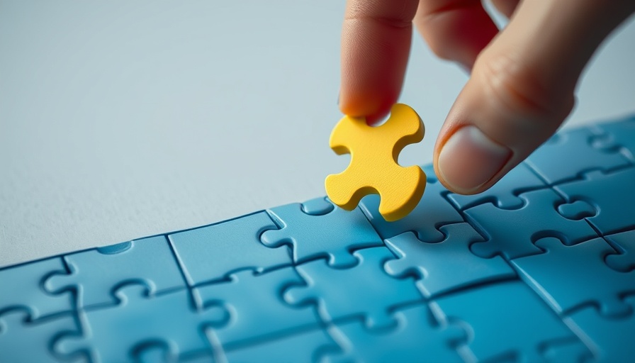 AI workplace safety solutions represented by puzzle completion.