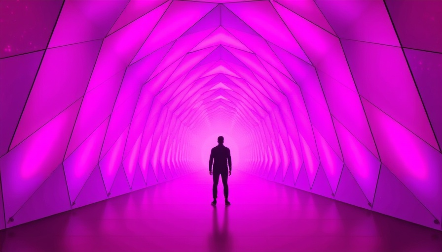 Futuristic vibrant tunnel showcasing AI Deep Research Tools