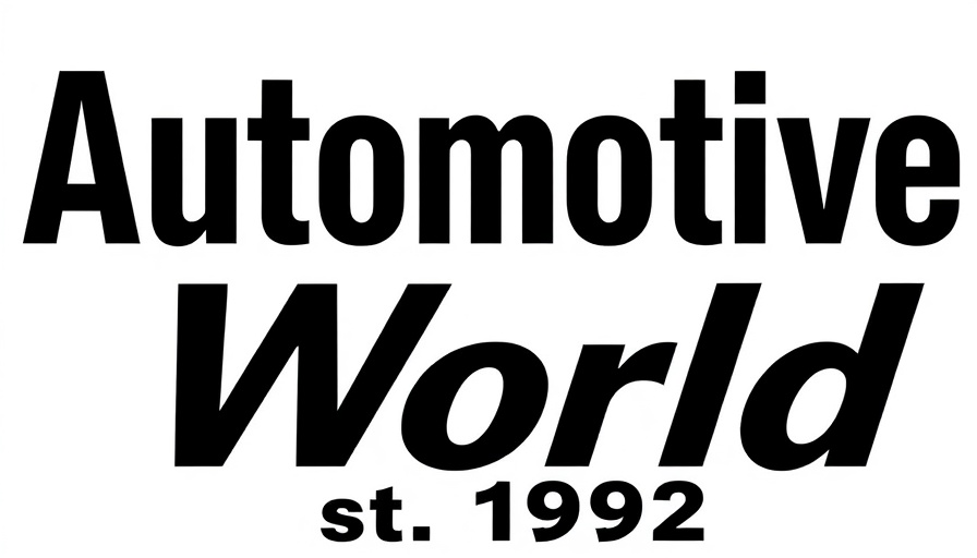 Automotive World est. 1992 logo on white background