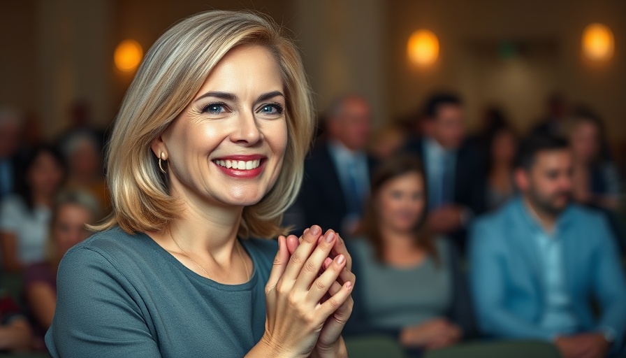Casey Means Surgeon General Nomination Controversy: Smiling Woman Clasping Hands