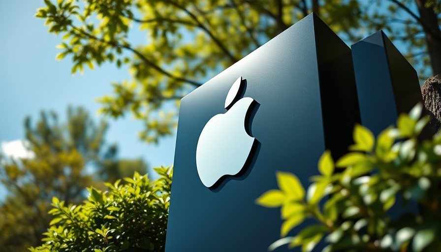 Apple logo against sky and trees, Apple Swift Student Challenge.