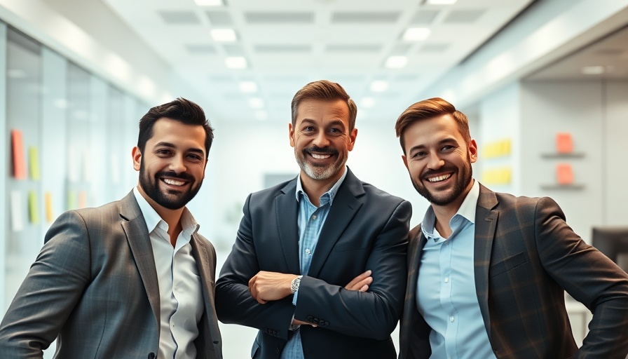 Group of men in an office, associated with operating system for quantum computers.