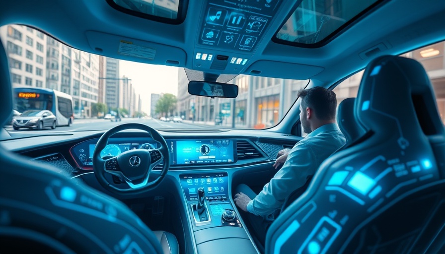AI-powered car adoption showcasing futuristic tech interface.