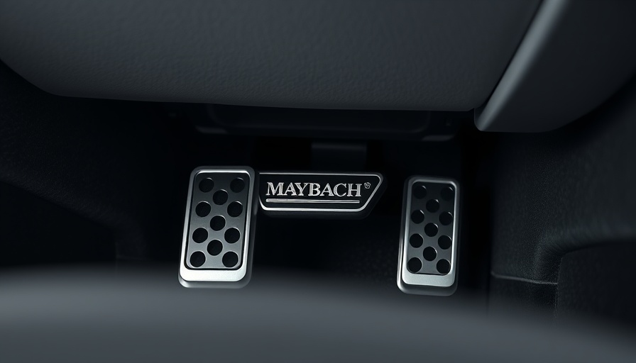 2026 Mercedes-Maybach SL680 interior showing luxury pedals.