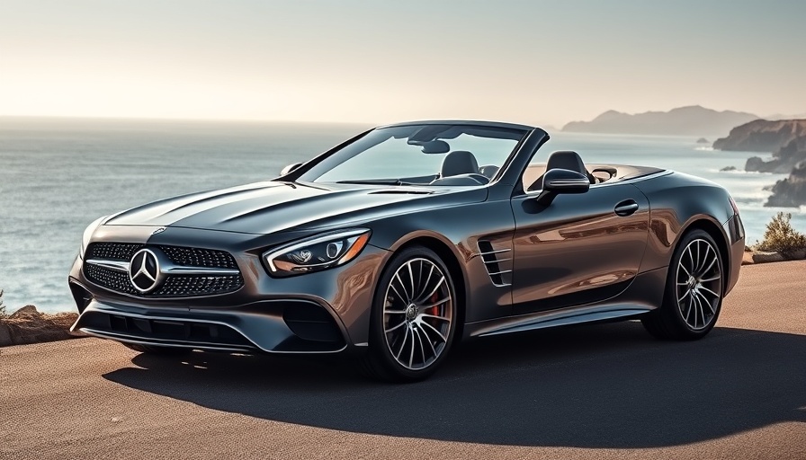 2026 Mercedes-Maybach SL680 convertible on coastal road.