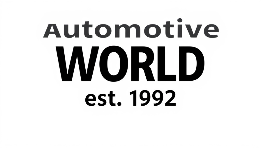Automotive World logo text 'est. 1992'.