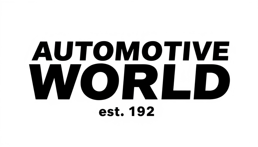 Automotive World logo established 1992 in bold black font.