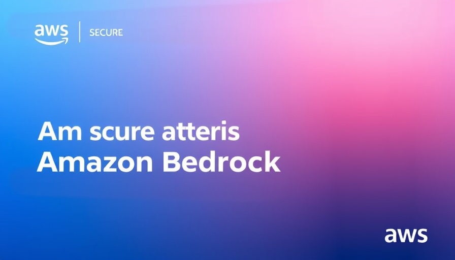 Gradient banner on securing Amazon Bedrock agents.