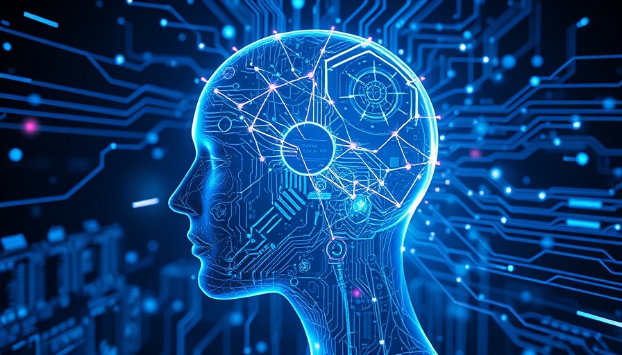 Futuristic digital head representing Bardeen Work Intelligence Platform.