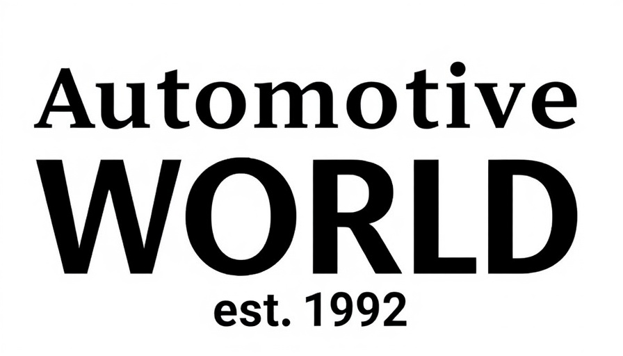 Automotive World logo text, established 1992.