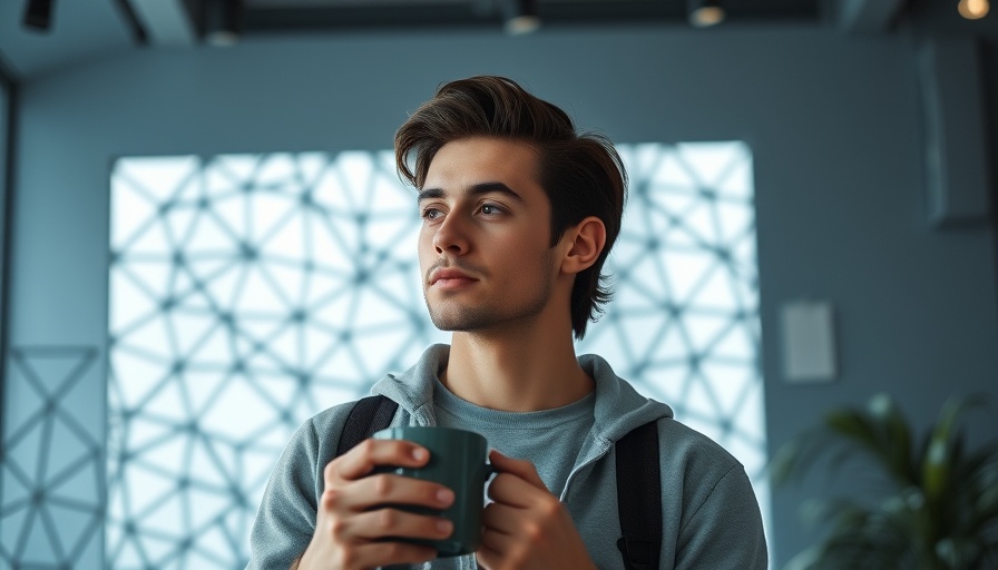 Confident young person in a studio, embodying overcoming imposter syndrome.