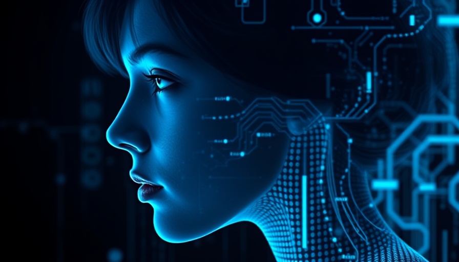Generative AI adoption in enterprises: futuristic digital interface.