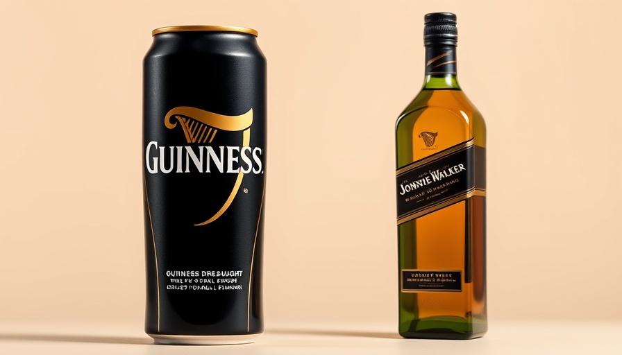 Diageo beverages, Guinness and Johnnie Walker, tariff impact context.