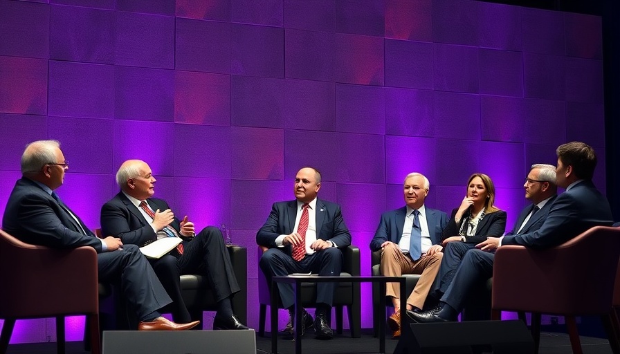 Panel discussing negative equity in auto financing at summit.