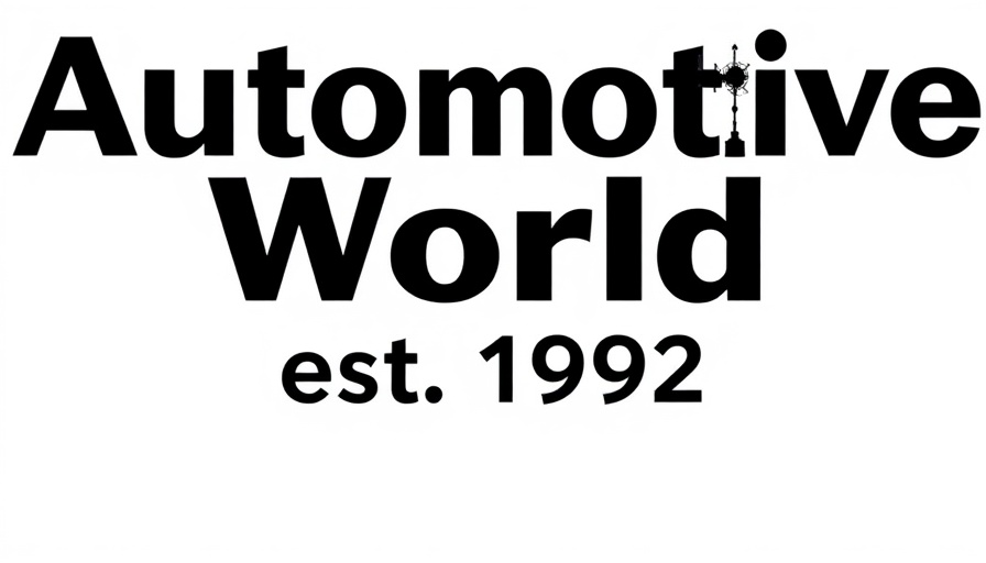 Logo with text 'Automotive World est. 1992'