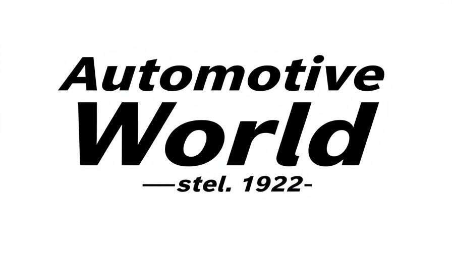 Automotive World logo featuring established date