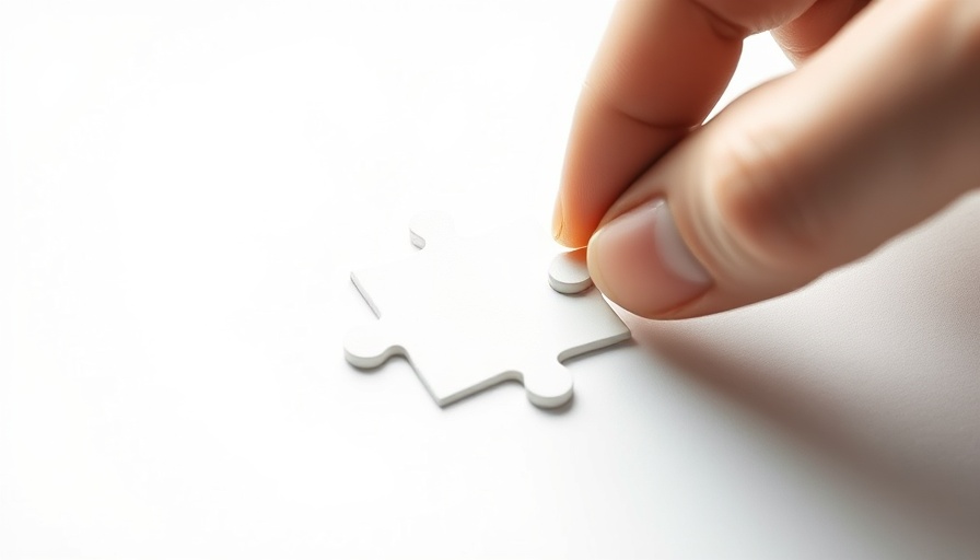 Hand placing puzzle piece, depicting AI agentic workflows integration.