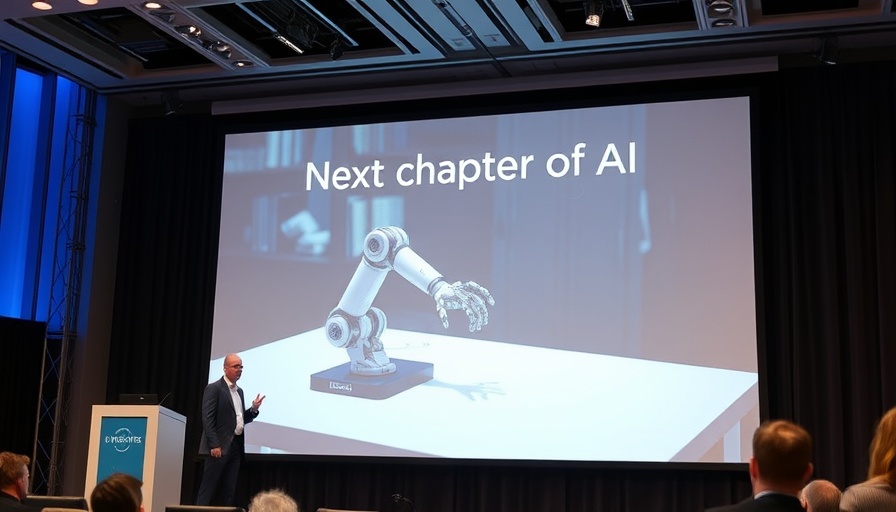 Invisible AI Integration: Robotic demo at AI conference.