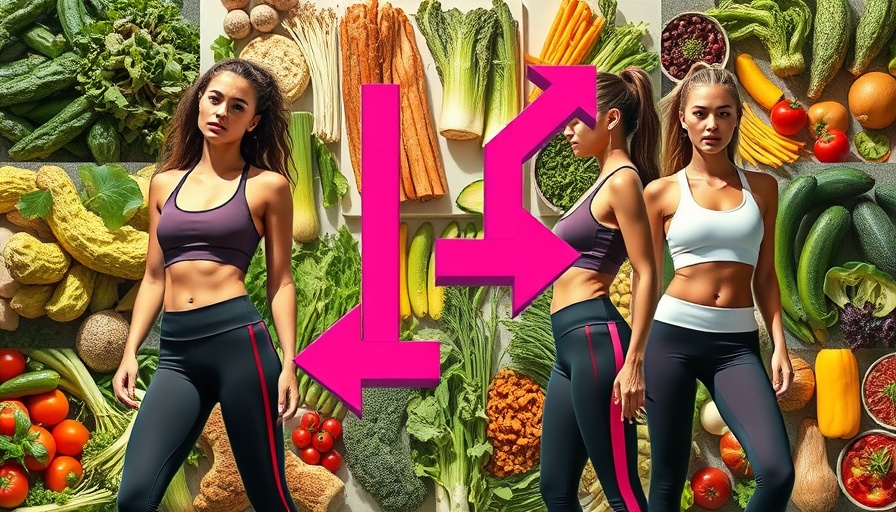 Visual representation of eating disorder content transition.
