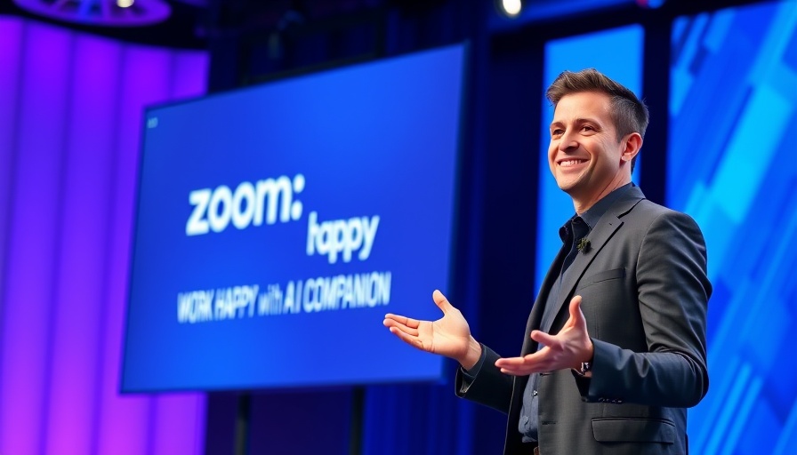 Zoom earnings report fiscal 2026 presentation at Zoomtopia event.