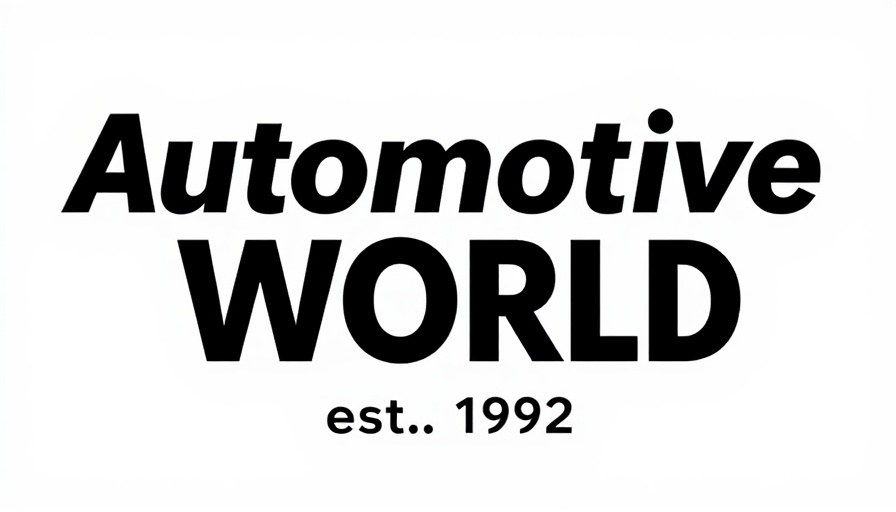 Automotive World logo with bold typography.