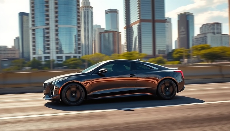 2025 Cadillac CT4-V review showcasing sleek design.