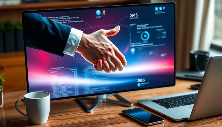 Digital handshake concept illustrating Explainable AI for Behavior-Based Security Analytics.
