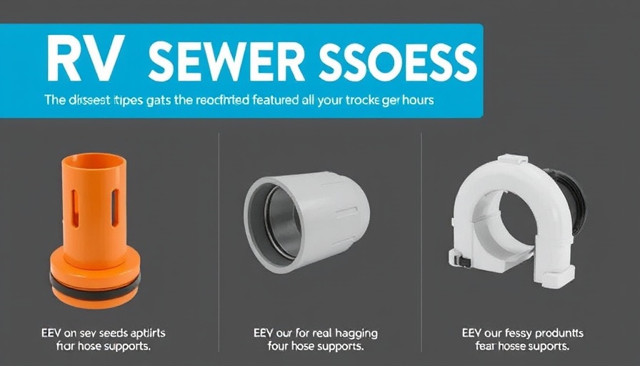 Best RV Sewer Hose Supports 2025 options with designs.