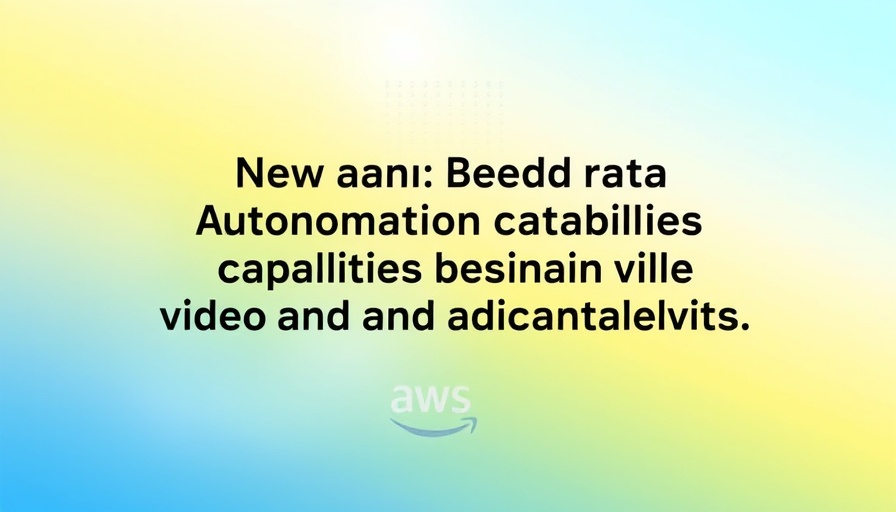 AWS blog on Amazon Bedrock: Video, audio analysis features.