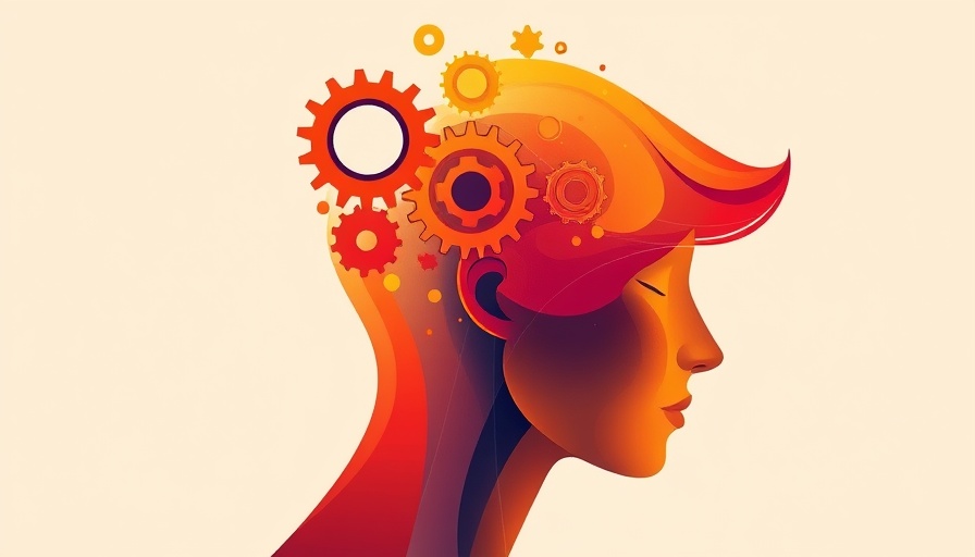 Abstract illustration of humility and self-awareness in leadership.