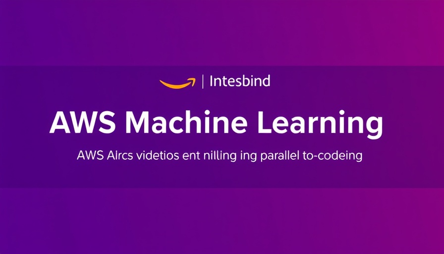 AWS AI chips parallel decoding blog title card with gradient background