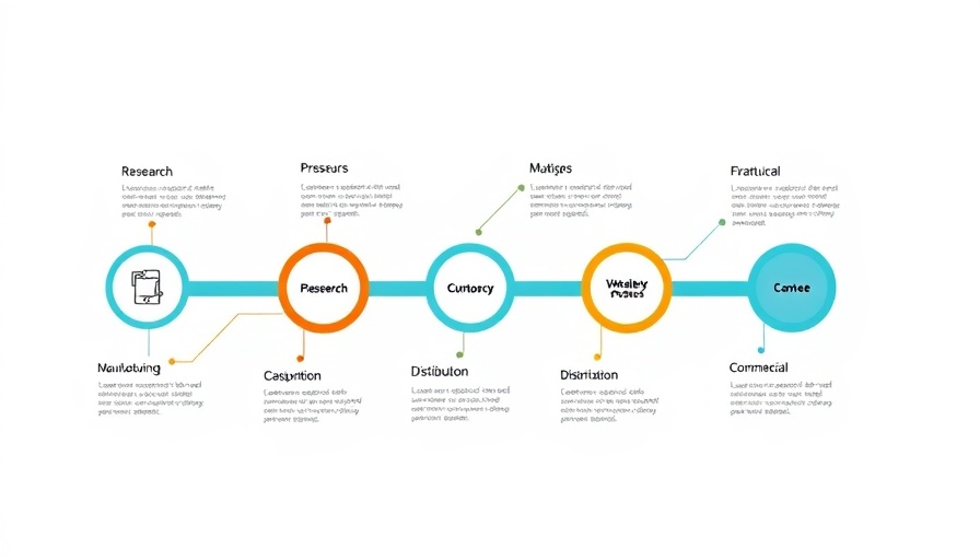Generative AI in Genomic Analysis: Molecule to Market pharma value stream infographic.