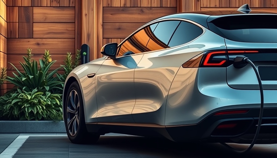 Electric car charging with rising used EV sales.