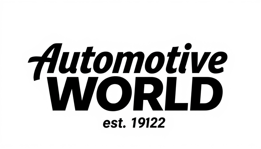 Automotive World logo highlighting connected car parking services.