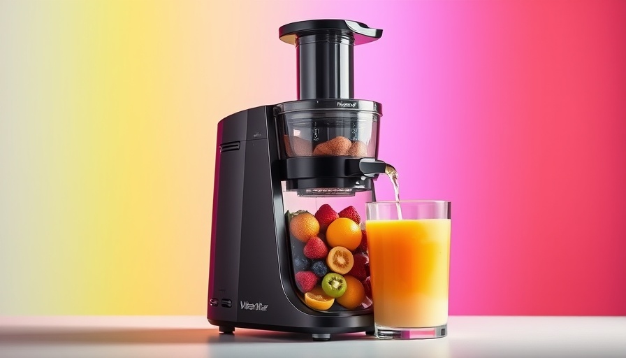 Best juicers 2025: Sleek modern juicer design
