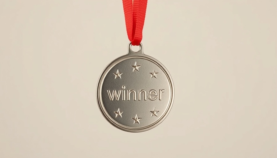 Silver medal with 'winner' text AAMAS 2025 awards winners.
