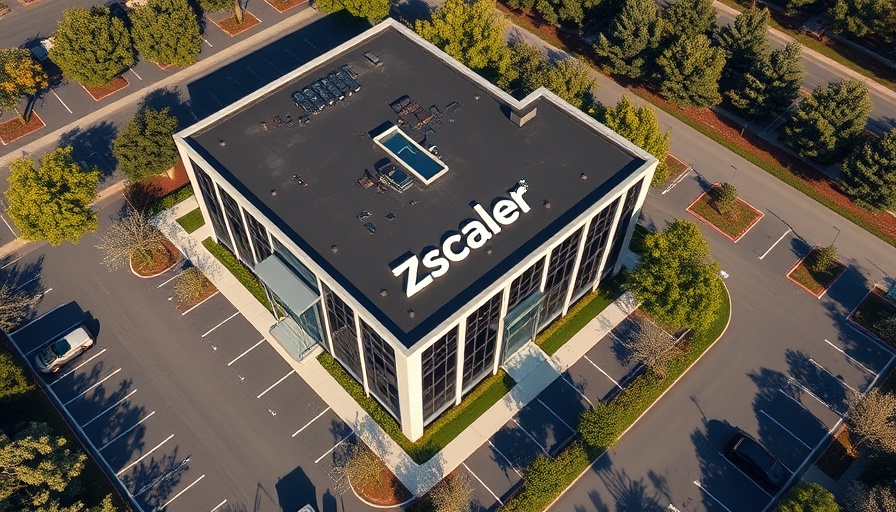 Zscaler headquarters building exterior, modern design in daylight.