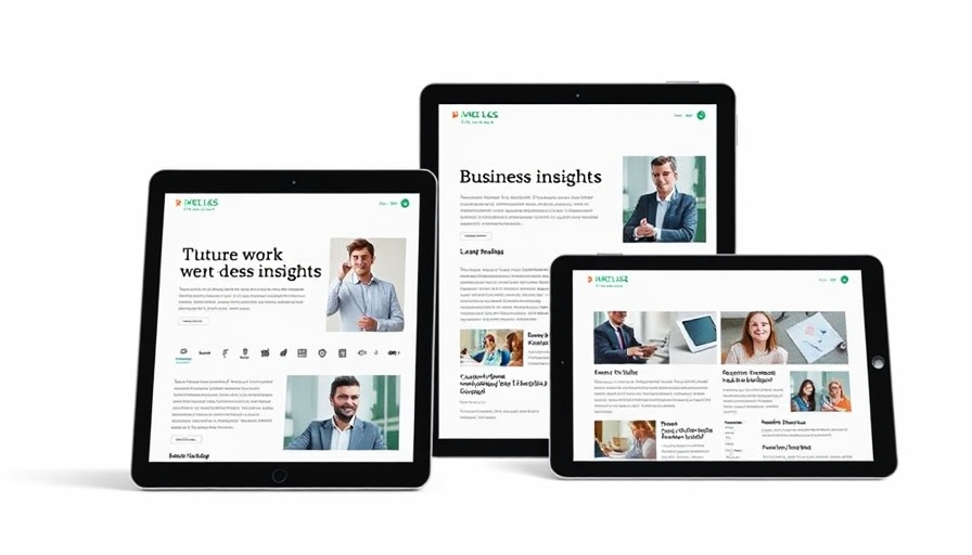 Digital devices showing work skills app for employee happiness at work.