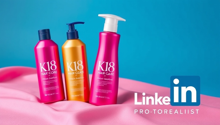 AI in Beauty Influencing with K18 and LinkedIn display
