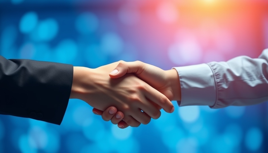 Fisent Technologies Raises $2 Million handshake representing partnership.