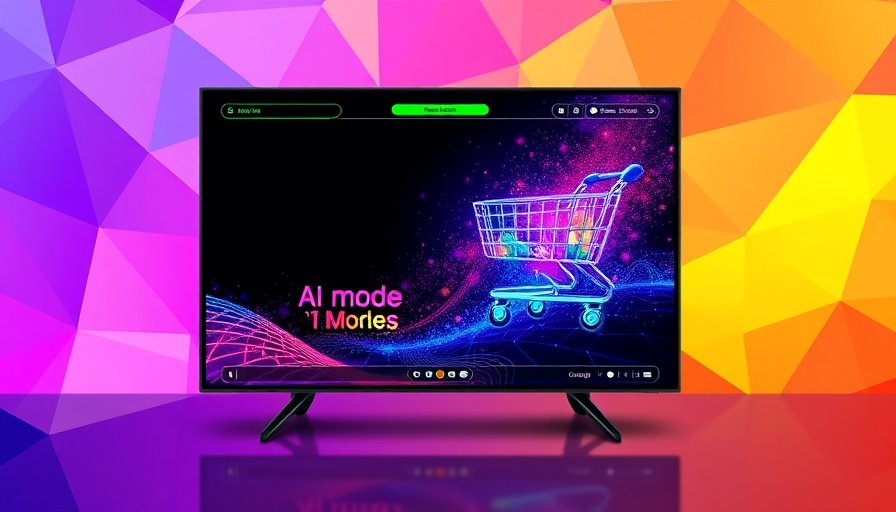 Colorful digital AI mode interface, active AI users in America.